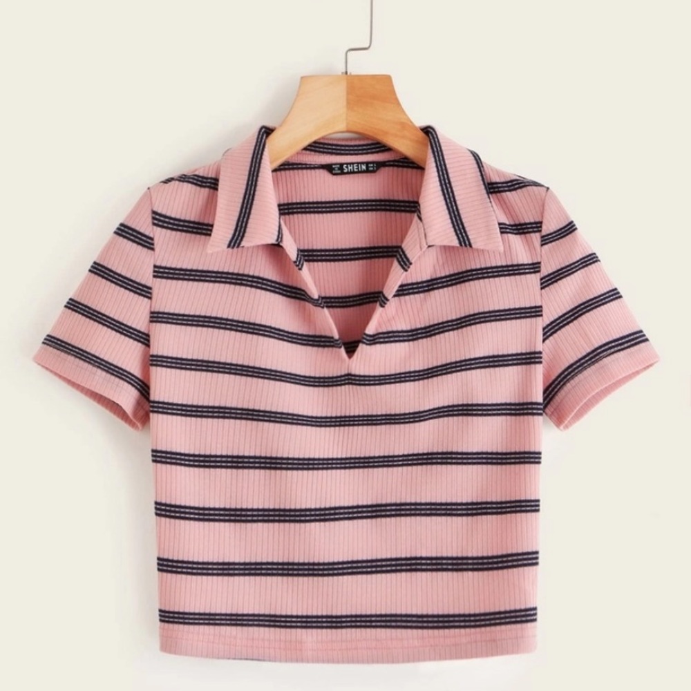 Button up crop top
